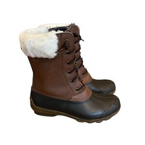 Sperry Syren Tall Brown/Tan Boots